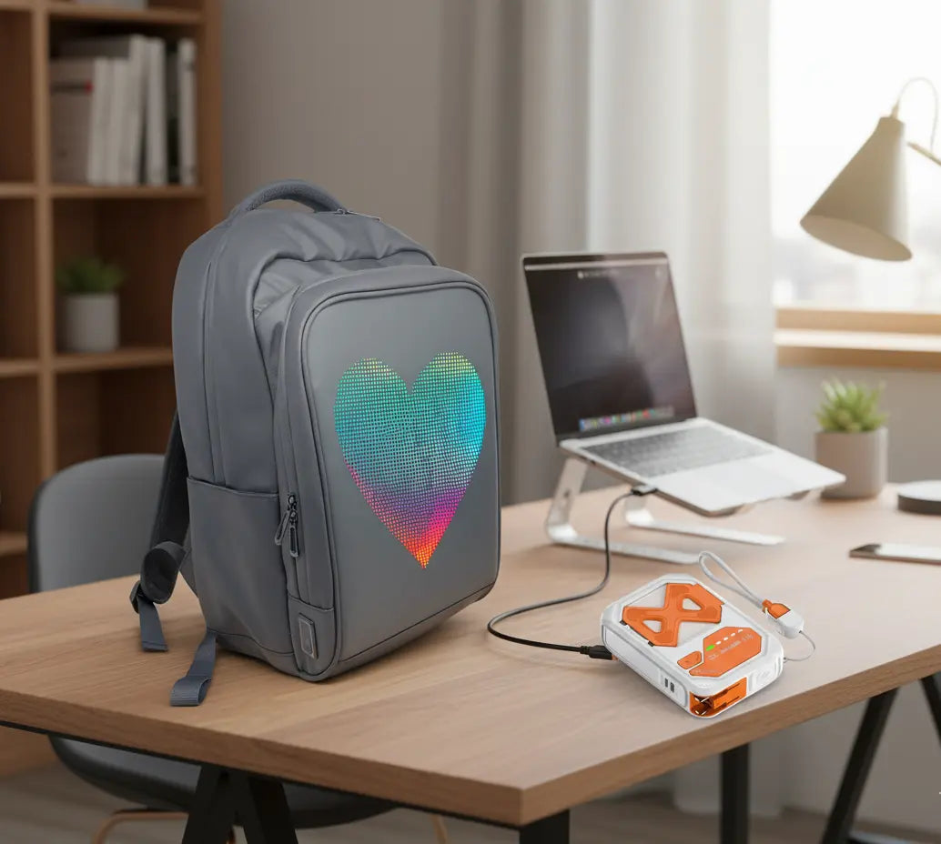 Voltefy LED Backpack + Powerbank Bundle Voltefy