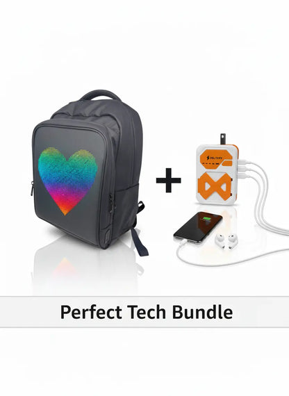 Voltefy LED Backpack + Powerbank Bundle Voltefy